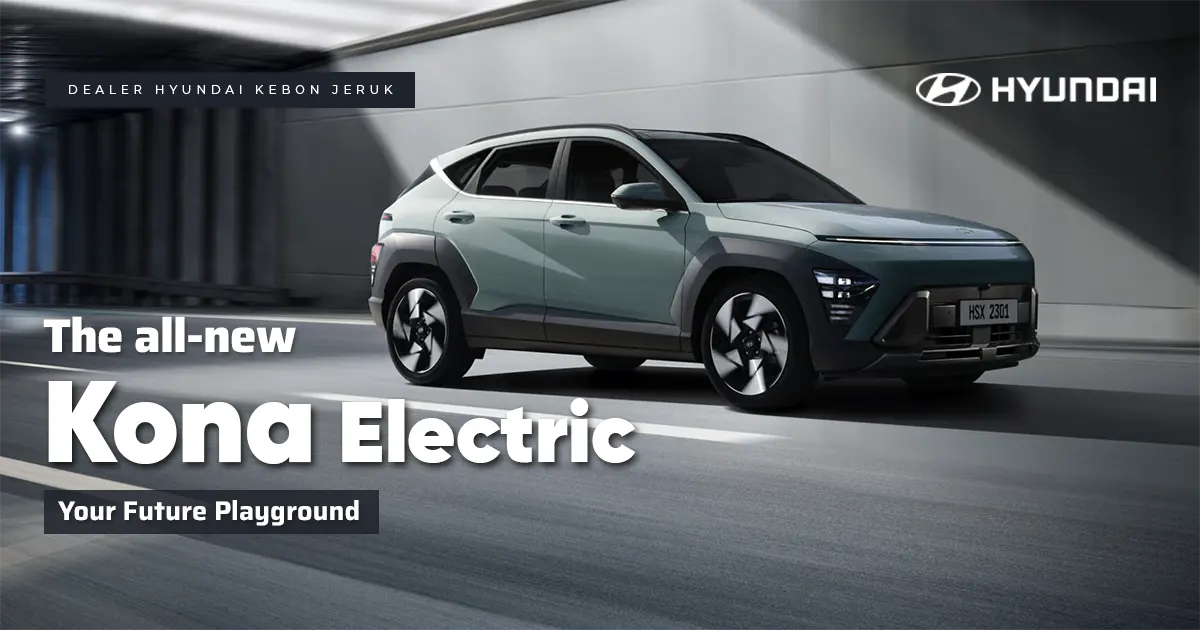 Hyundai Kona Electric SUV Listrik Compact - Dealer Hyundai Jakarta Barat