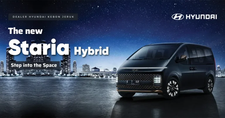 Hyundai Staria Hybrid MPV Mewah Ramah Lingkungan - Dealer Hyundai Jakarta Barat