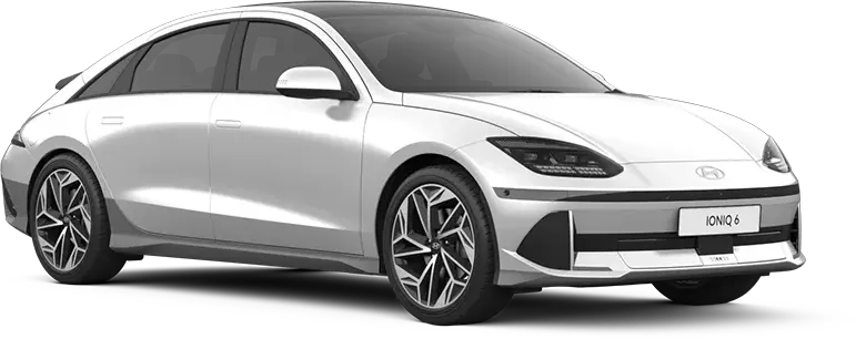 Katalog Warna Cerah Serenity White Pearl Hyundai Ioniq 6 - Dealer Hyundai Kebon Jeruk