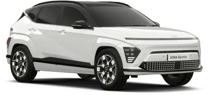 Opsi Warna Modern Creamy White Pearl Two Tone Hyundai Kona Electric - Dealer Hyundai Kebon Jeruk