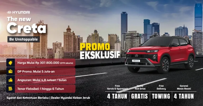 Promo Hyundai CRETA Dealer Resmi Kebon Jeruk - Harga Terbaru Hyundai CRETA