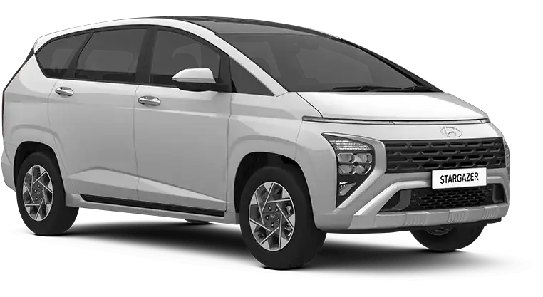 Hyundai Stargazer Warna Creamy White Pearl Black Roof - Dealer Jakarta Barat