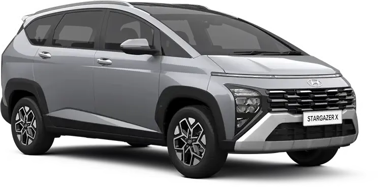 Pilihan Warna Magnetic Silver Metallic Black Roof Two Tone Hyundai Stargazer X - Dealer Jakarta Barat