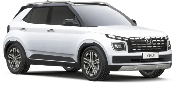 Tampilan Two Tone Atap Hitam Atlas White Black Roof Hyundai Venue - Dealer Hyundai Jakarta Barat