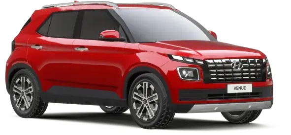 Variasi Warna Sporty Fiery Red Pearl Hyundai Venue - Dealer Hyundai Jakarta Barat