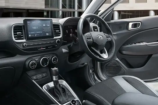 Desain Dasbor Modern Front Cockpit Layout Hyundai Venue - Dealer Hyundai Jakarta Barat