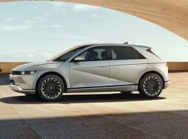 Siluet Tampilan Samping Parametric Pixel Side View Silhouette Hyundai Ioniq 5 - Dealer Hyundai Kebon Jeruk