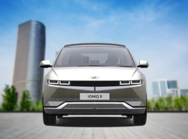 Tampak Depan Hyundai Ioniq 5 - Dealer Hyundai Kebon Jeruk