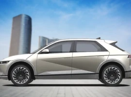 Tampak Samping Kiri Hyundai Ioniq 5 - Dealer Hyundai Kebon Jeruk
