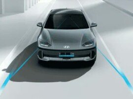 Fitur Bantuan Menjaga Jalur Lane Keeping Assist Hyundai Ioniq 6 - Dealer Hyundai Kebon Jeruk