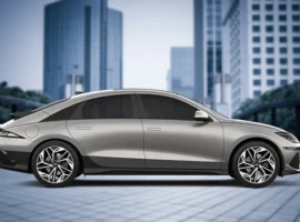 Tampak Samping Kanan Hyundai Ioniq 6 - Dealer Hyundai Kebon Jeruk