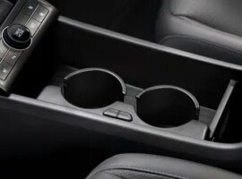 Ruang Penyimpanan Konsol Tengah Center Console Storage Hyundai Kona Electric - Dealer Hyundai Kebon Jeruk