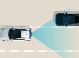 Fitur Bantuan Ikuti Jalur Lane Following Assist Hyundai Kona Electric - Dealer Hyundai Kebon Jeruk