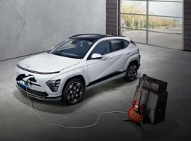 Fitur Daya Listrik Luar Ruang Outdoor Vehicle To Load Hyundai Kona Electric - Dealer Hyundai Kebon Jeruk