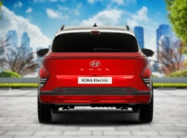 Tampak Belakang Hyundai Kona Electric - Dealer Hyundai Kebon Jeruk