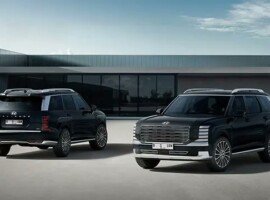 Tampilan Bodi Samping Depan Front Side View Hyundai Palisade Hybrid - Dealer Hyundai Jakarta Barat