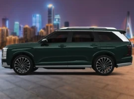 Tampak Samping Kiri Hyundai Palisade Hybrid - Dealer Hyundai Jakarta Barat
