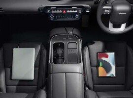 Fasilitas Pengisian Daya USB C Charging Ports Hyundai Palisade Hybrid - Dealer Hyundai Jakarta Barat