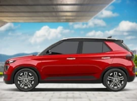 Tampak Samping Kiri Hyundai Venue - Dealer Hyundai Jakarta Barat